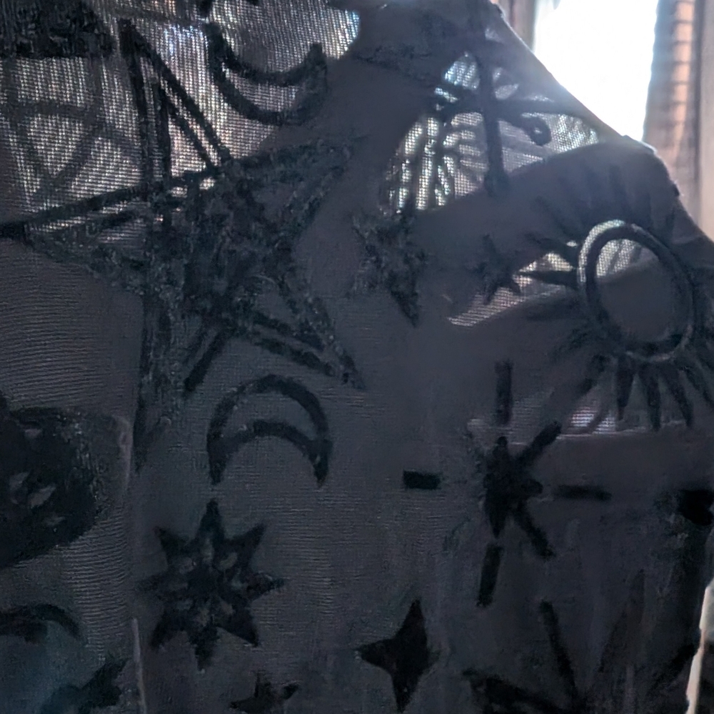 Blackmilk Burned Velvet Spell Harness Maxi Dress - Picture 8 of 8